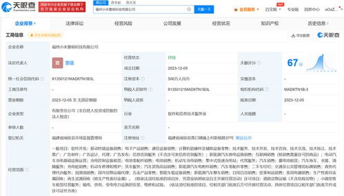 小米景明福州新公司成立 新能源汽車銷售與軟件開發(fā)雙輪驅(qū)動